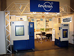 Messestand Feutron Klimasimulation GmbH